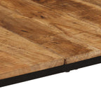 Eettafel Massief Hout Ruw Mangohout