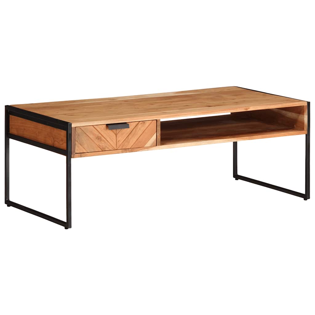 Salontafel 110X55X40 Cm Massief Acaciahout