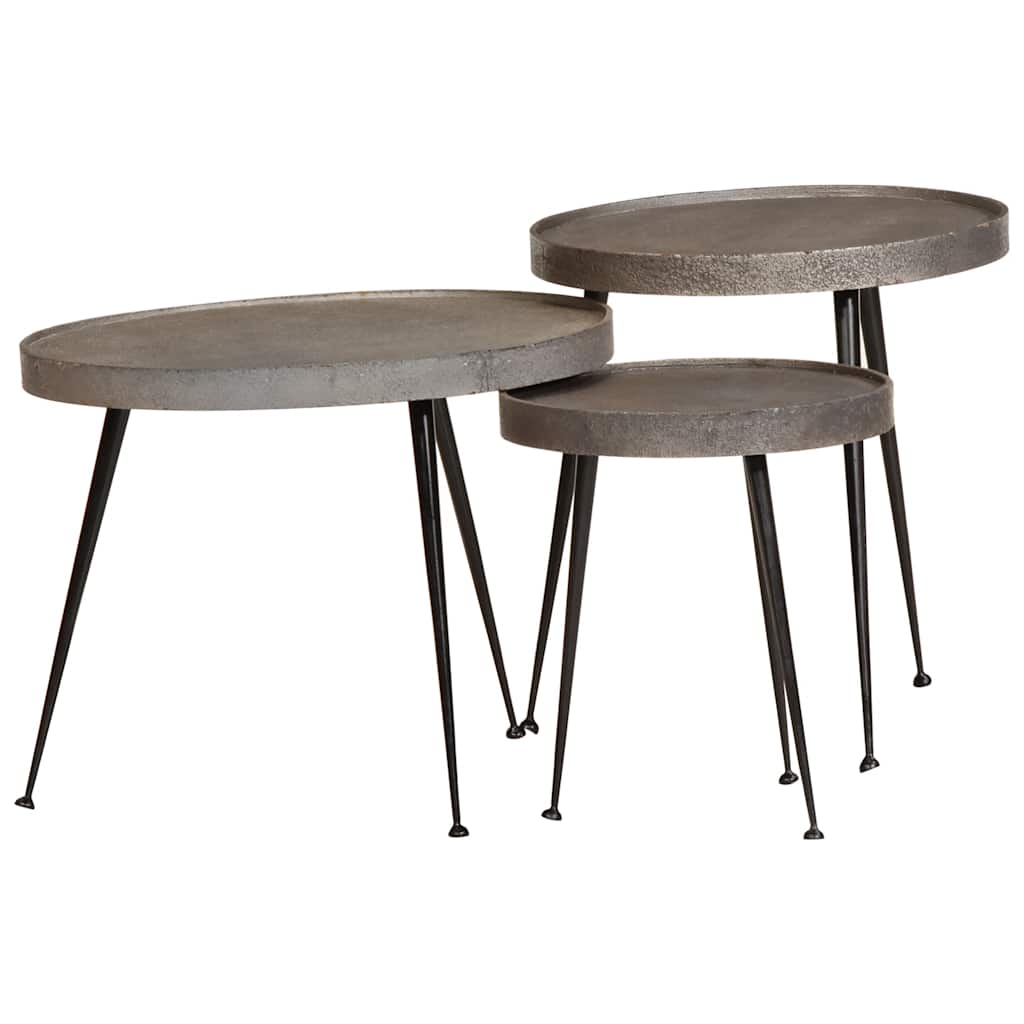 Salontafel 2 Stuks Bewerkt Hout