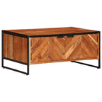 Salontafel 90X55X40 Cm Massief Acaciahout