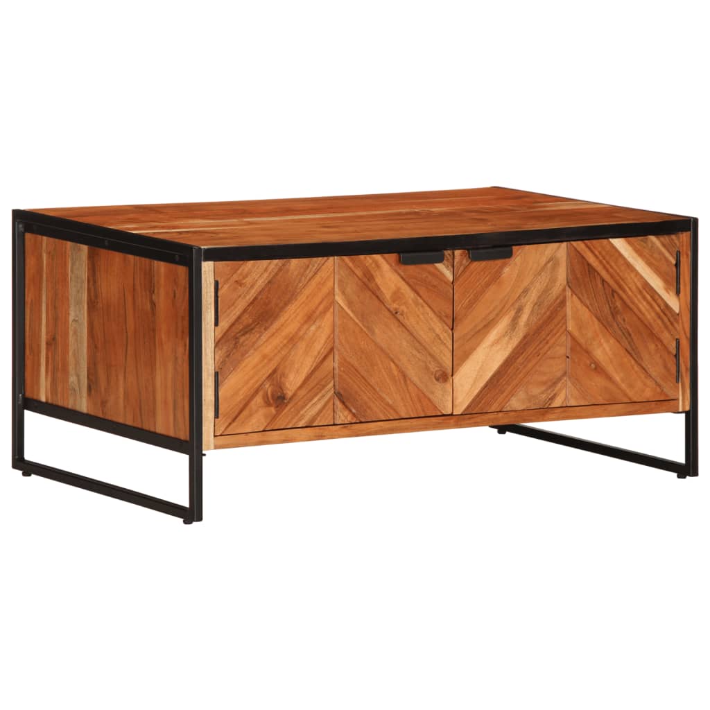Salontafel 90X55X40 Cm Massief Acaciahout