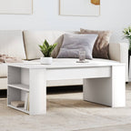 Salontafel 102X55X42 Cm Bewerkt Hout