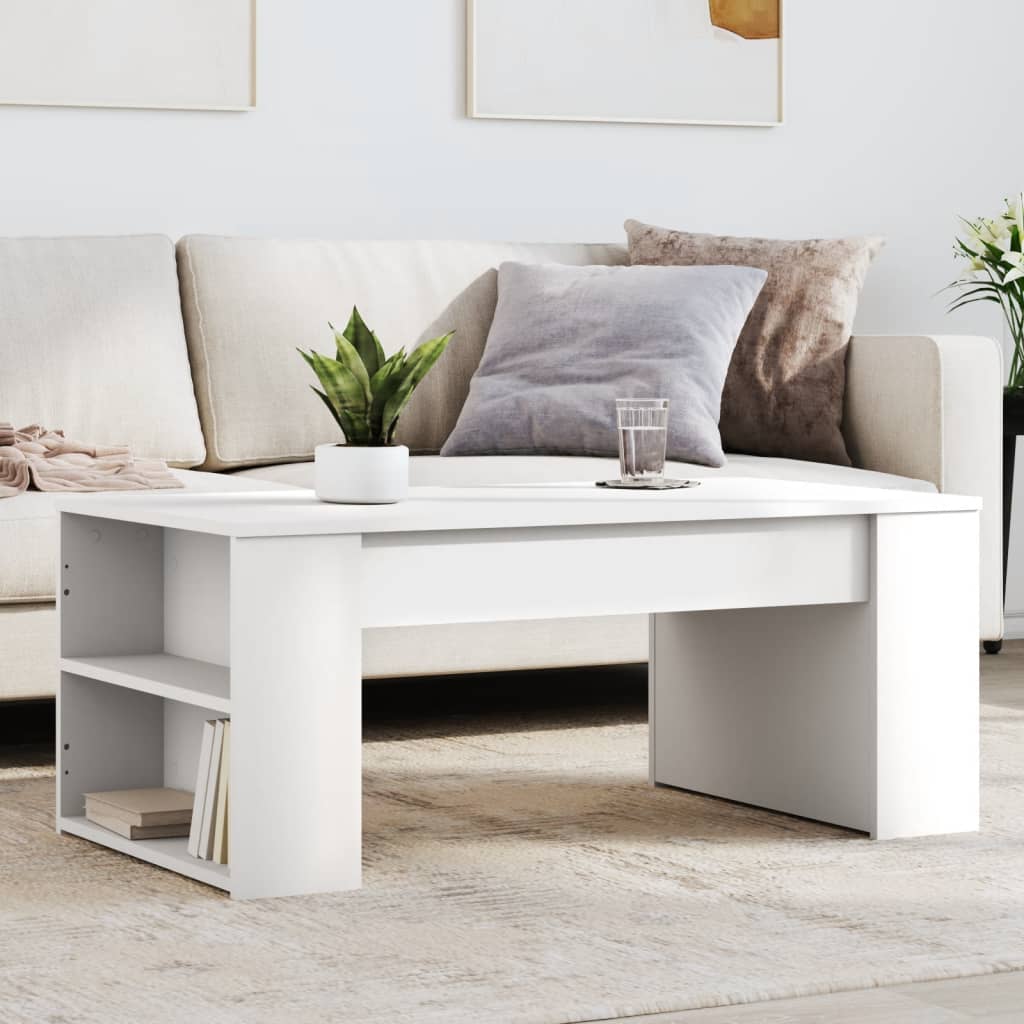 Salontafel 102X55X42 Cm Bewerkt Hout