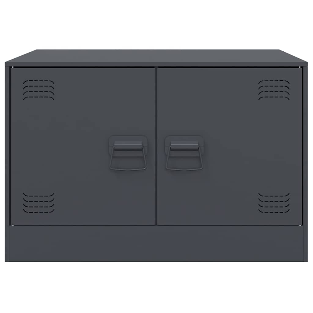 Salontafel 67X50X44 Cm Staal Kleurig