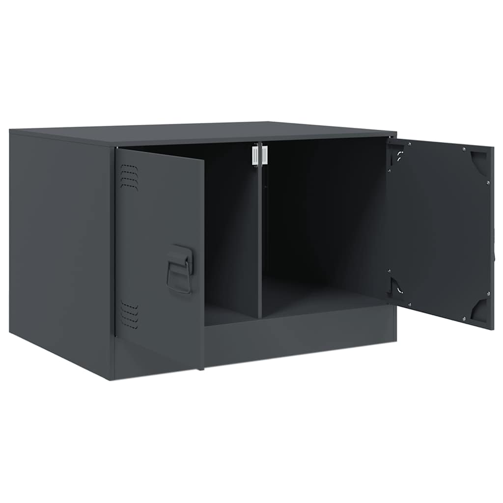 Salontafel 67X50X44 Cm Staal Kleurig