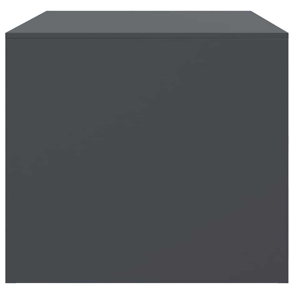 Salontafel 67X50X44 Cm Staal Kleurig