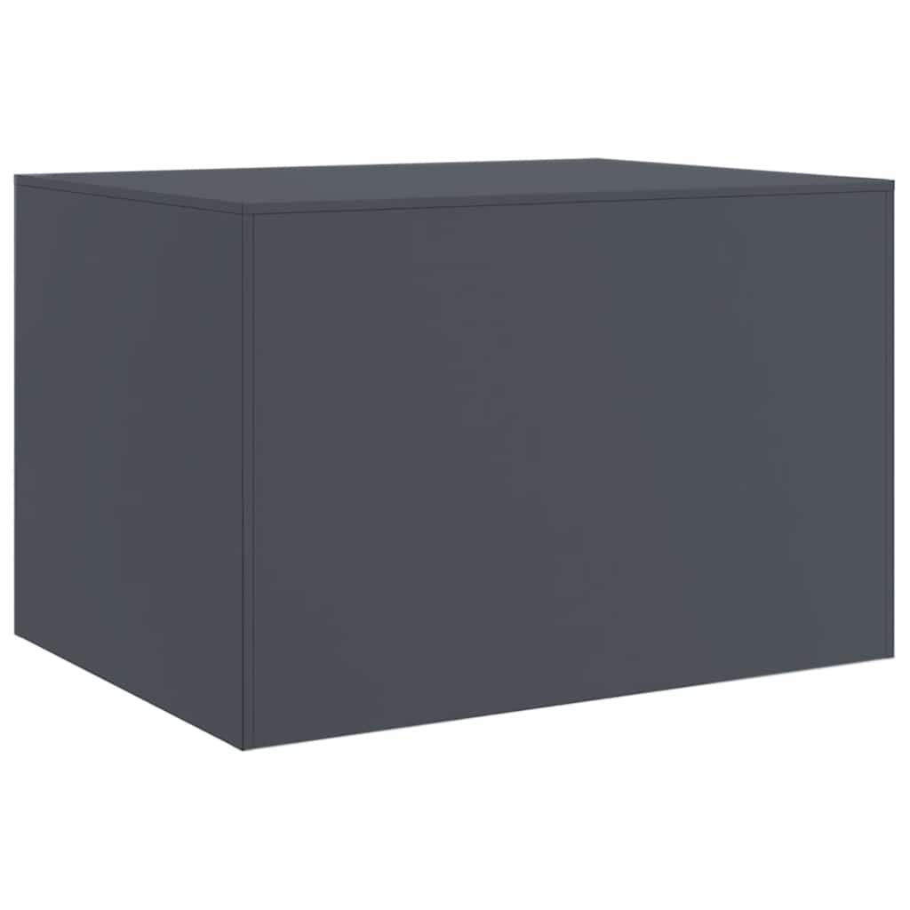 Salontafel 67X50X44 Cm Staal Kleurig
