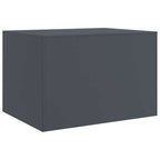 Salontafel 67X50X44 Cm Staal Kleurig