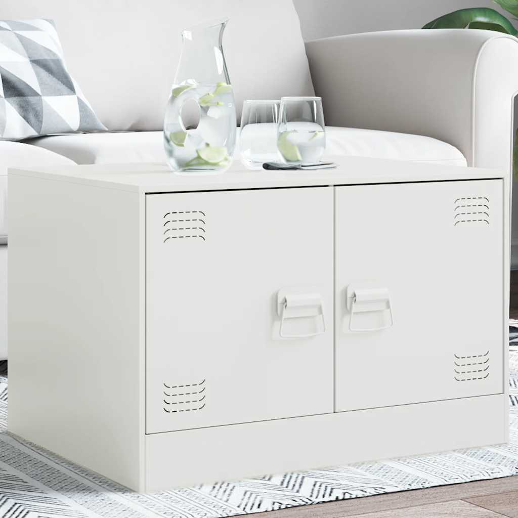Salontafel 67X50X44 Cm Staal Kleurig