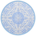 Buitenkleed Arakil Ø120 Cm Polypropeen Babyblauw