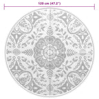 Buitenkleed Arakil Ø120 Cm Polypropeen Babyblauw