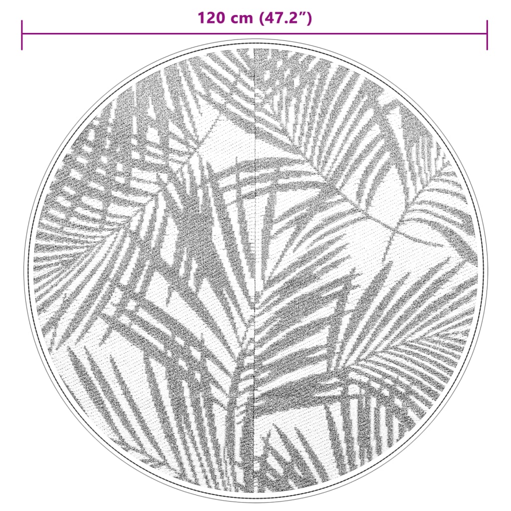 Buitenkleed Arakil Ø120 Cm Polypropeen Groen
