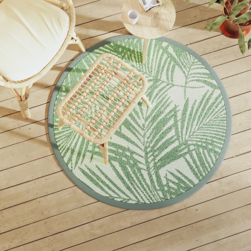 Buitenkleed Arakil Ø120 Cm Polypropeen Groen