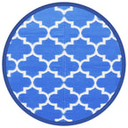 Buitenkleed Arakil Ø160 Cm Polypropeen Blauw