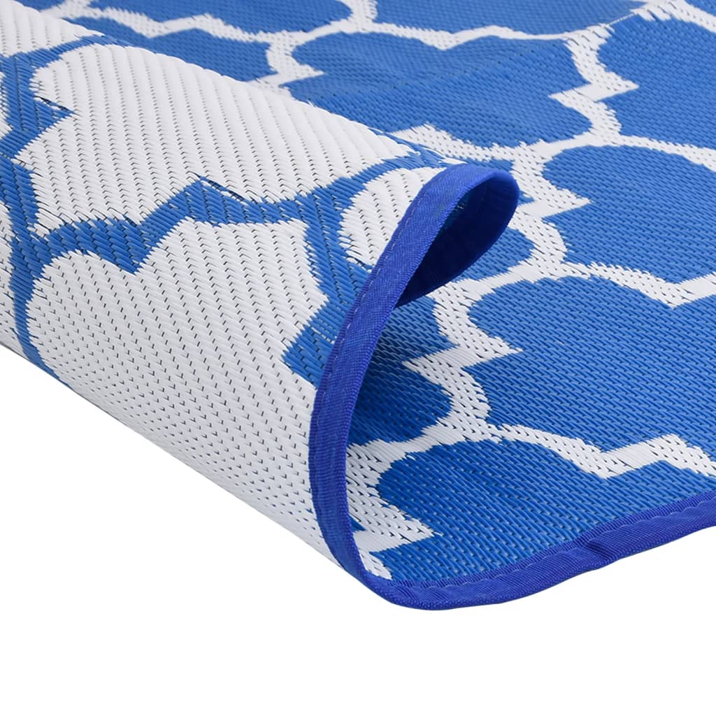 Buitenkleed Arakil Ø160 Cm Polypropeen Blauw