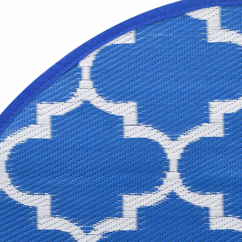 Buitenkleed Arakil Ø160 Cm Polypropeen Blauw