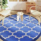 Buitentapijt Arakil Polypropeen Blauw