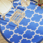 Buitentapijt Arakil Polypropeen Blauw