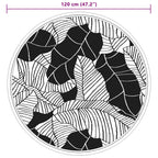 Buitenkleed Arakil Ø120 Cm Polypropeen Groen Blad