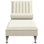 Massage Chaise Longue Met Bolster Fluweel Roze