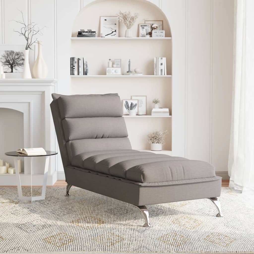 Chaise Longue Met Kussens Stof