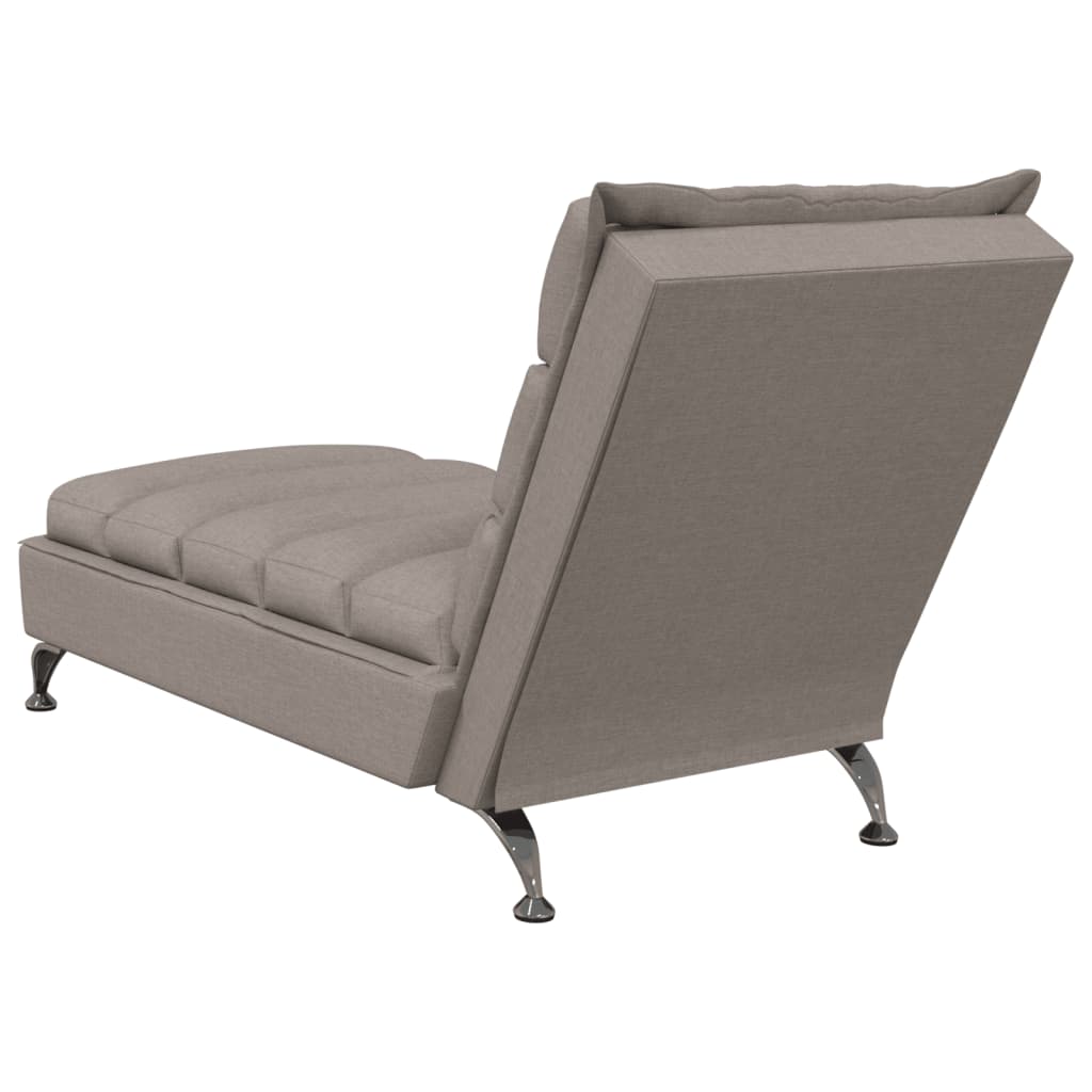 Chaise Longue Met Kussens Stof