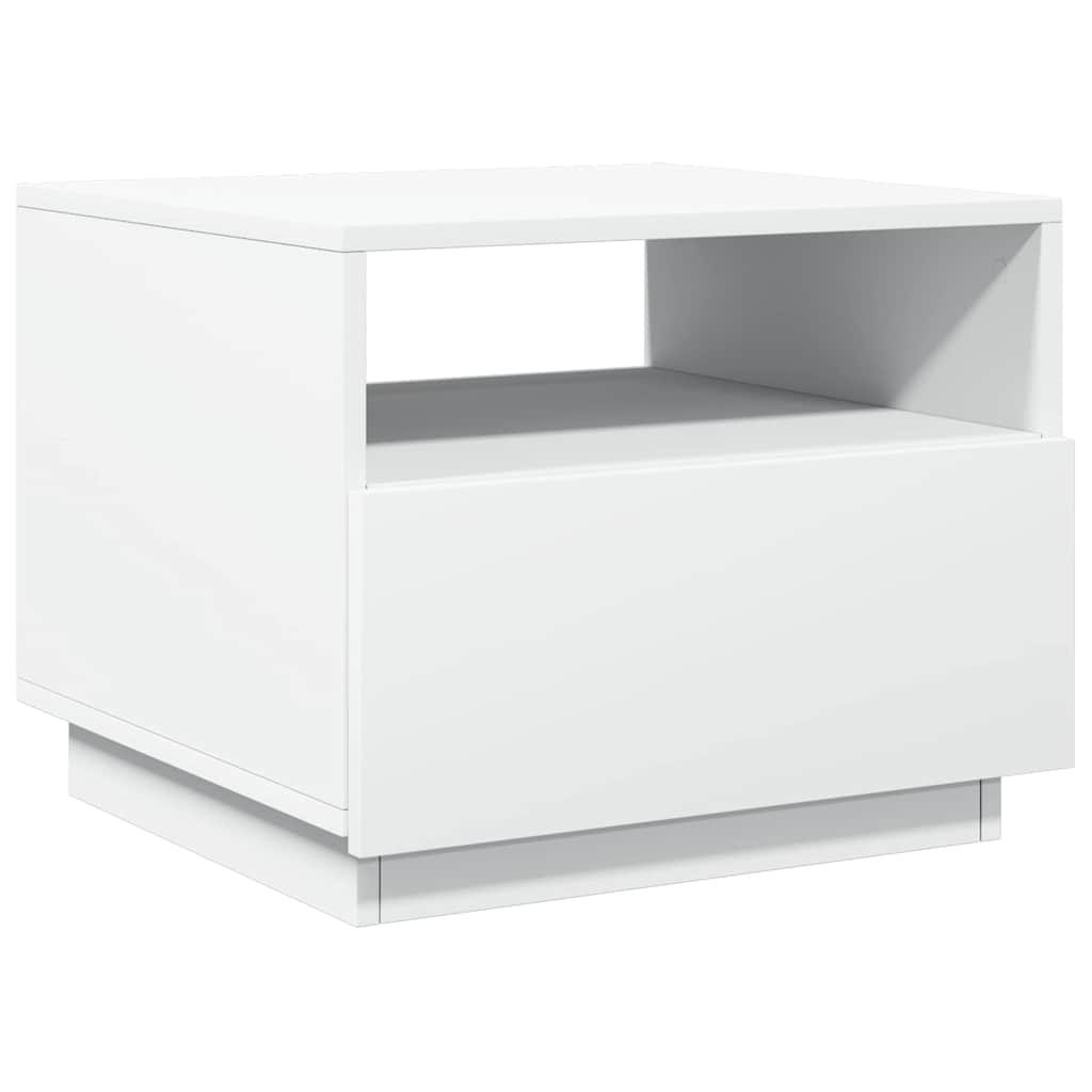 Salontafel Met Led-Verlichting 50X49X40 Cm