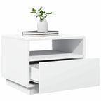 Salontafel Met Led-Verlichting 50X49X40 Cm