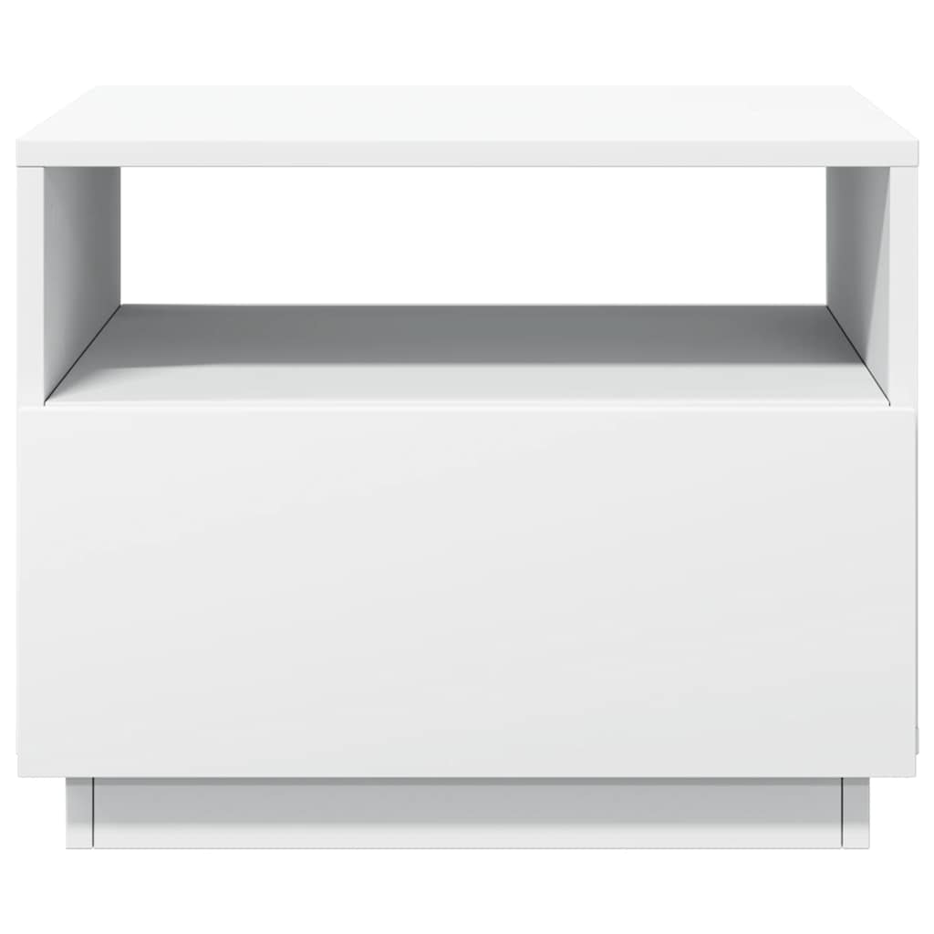 Salontafel Met Led-Verlichting 50X49X40 Cm