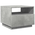 Salontafel Met Led-Verlichting 50X49X40 Cm