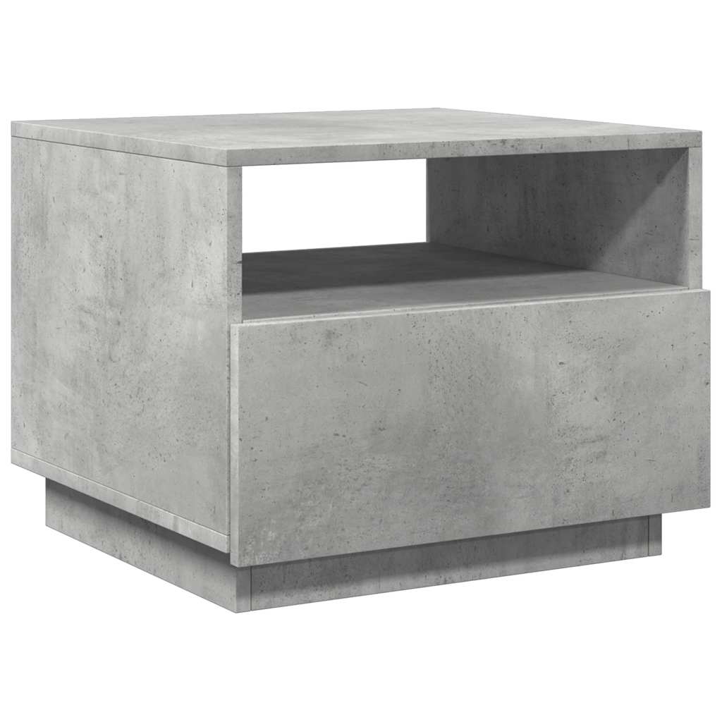 Salontafel Met Led-Verlichting 50X49X40 Cm
