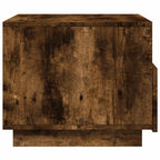 Salontafel Met Led-Verlichting 50X49X40 Cm Kleurig