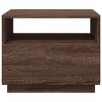 Salontafel Met Led-Verlichting 50X49X40 Cm