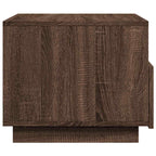 Salontafel Met Led-Verlichting 50X49X40 Cm