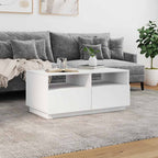 Salontafel Met Led-Verlichting 90X49X40 Cm