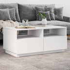 Salontafel Met Led-Verlichting 90X49X40 Cm