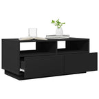 Salontafel Met Led-Verlichting 90X49X40 Cm