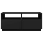 Salontafel Met Led-Verlichting 90X49X40 Cm