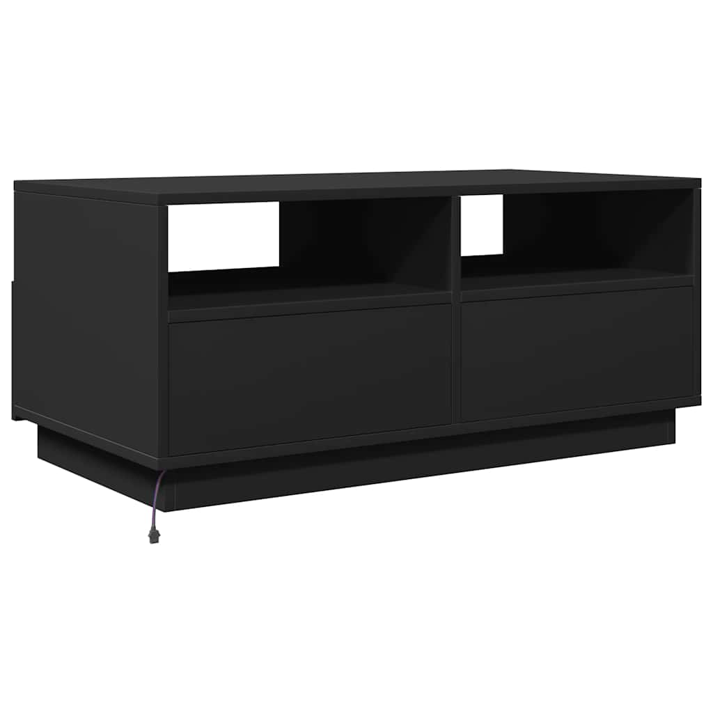 Salontafel Met Led-Verlichting 90X49X40 Cm