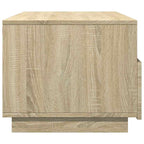 Salontafel Met Led-Verlichting 90X49X40 Cm Kleurig