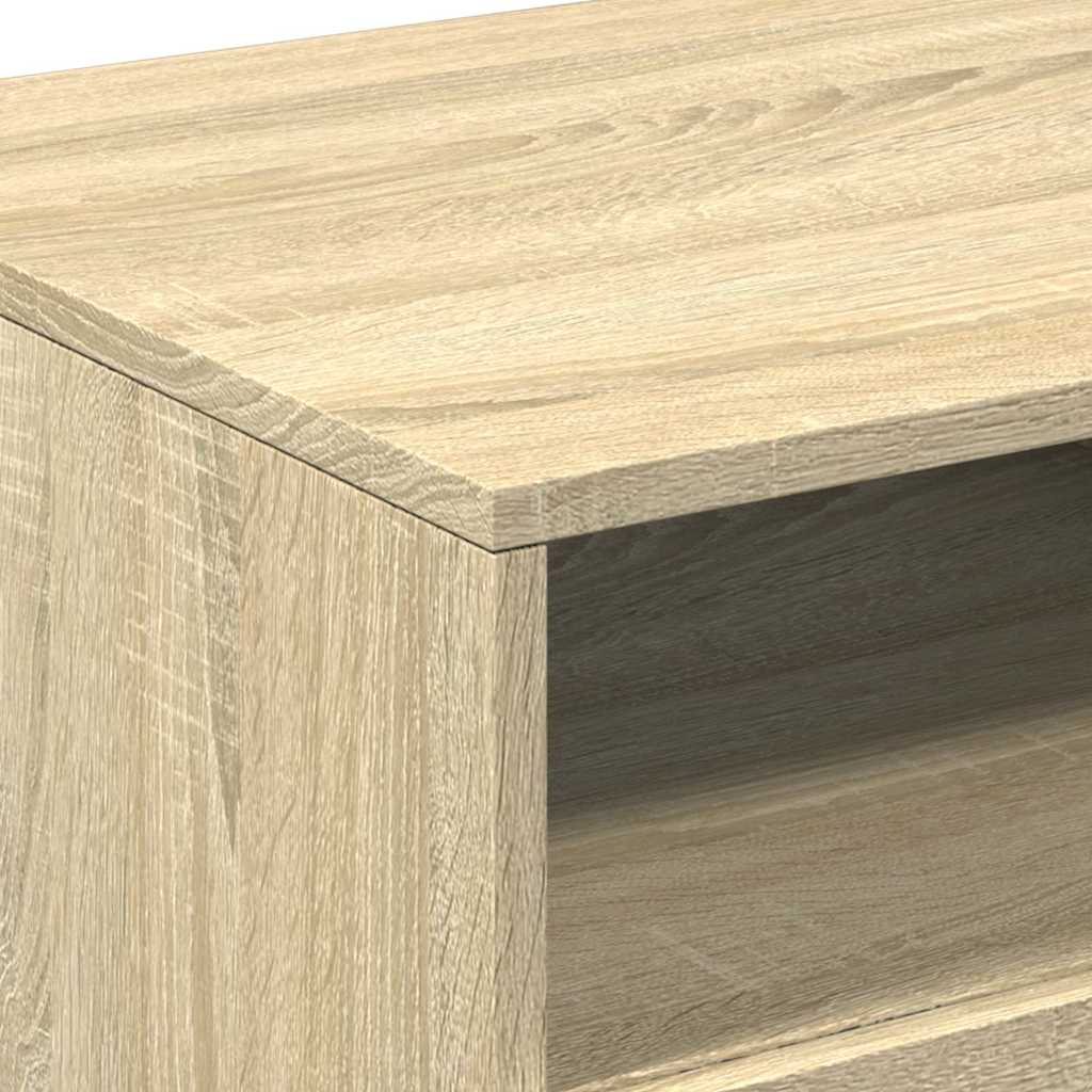 Salontafel Met Led-Verlichting 90X49X40 Cm Kleurig