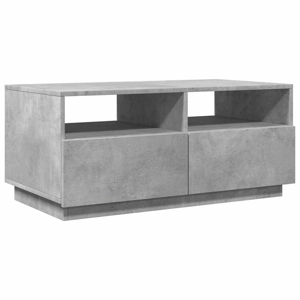 Salontafel Met Led-Verlichting 90X49X40 Cm