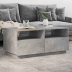 Salontafel Met Led-Verlichting 90X49X40 Cm