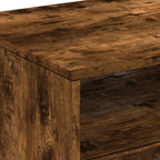 Salontafel Met Led-Verlichting 90X49X40 Cm Kleurig