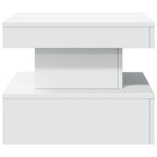 Salontafel Met Led-Verlichting 50X50X40 Cm