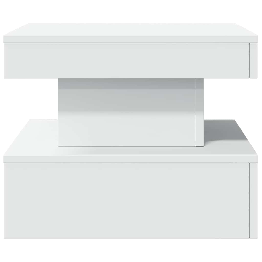 Salontafel Met Led-Verlichting 50X50X40 Cm