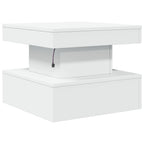 Salontafel Met Led-Verlichting 50X50X40 Cm
