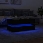 Salontafel Met Led-Verlichting 90X50X40 Cm