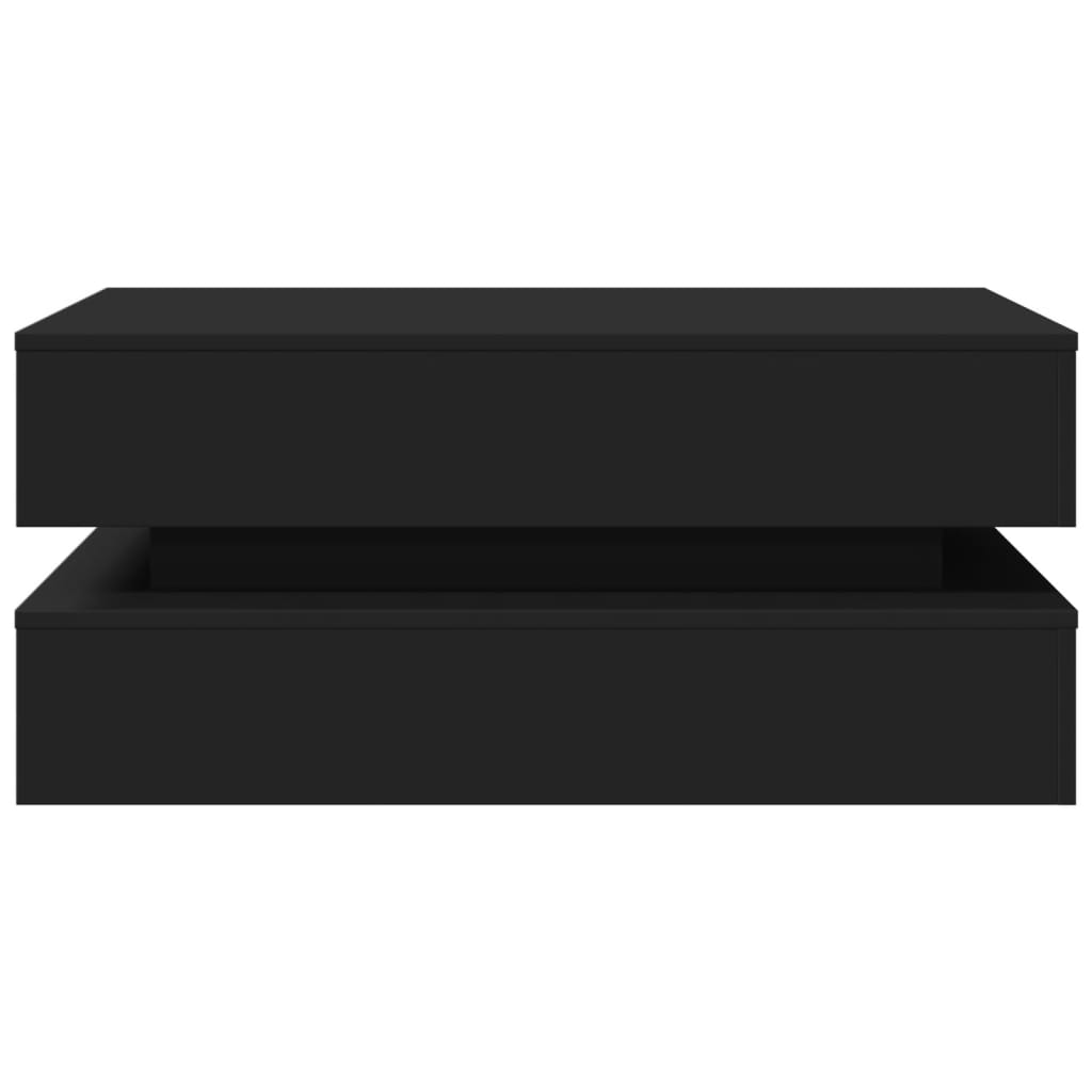 Salontafel Met Led-Verlichting 90X50X40 Cm