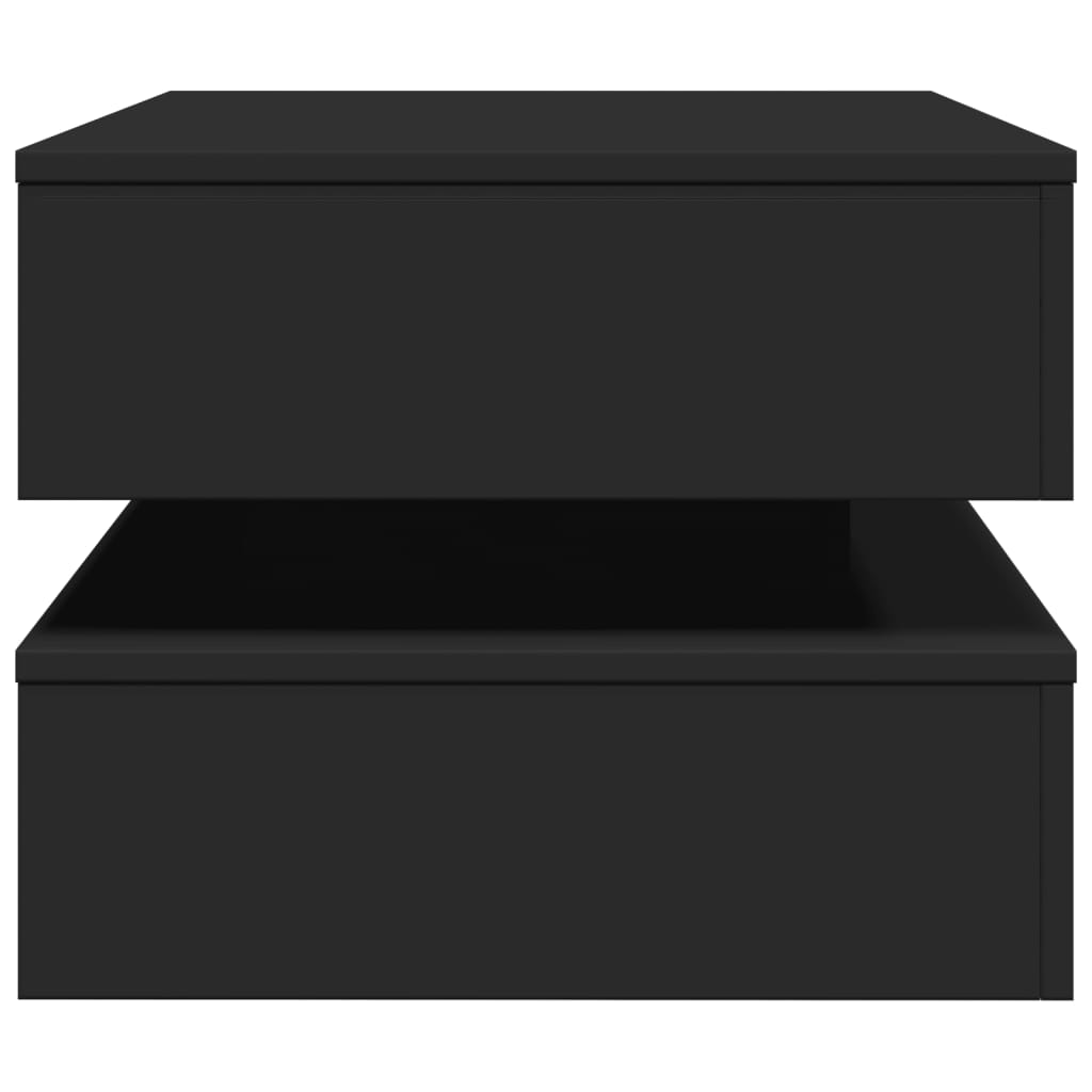 Salontafel Met Led-Verlichting 90X50X40 Cm